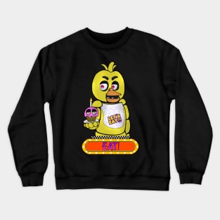 Fnaf Chica Chicken Crewneck Sweatshirt